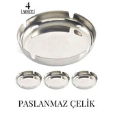 Takaz Global 4 lü Set Çelik Küllük Veilleux Design